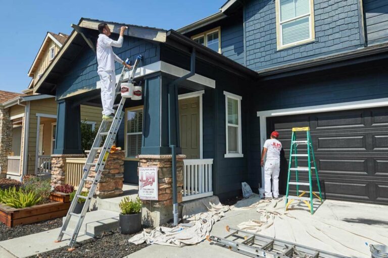 residential building paint service 768x511
