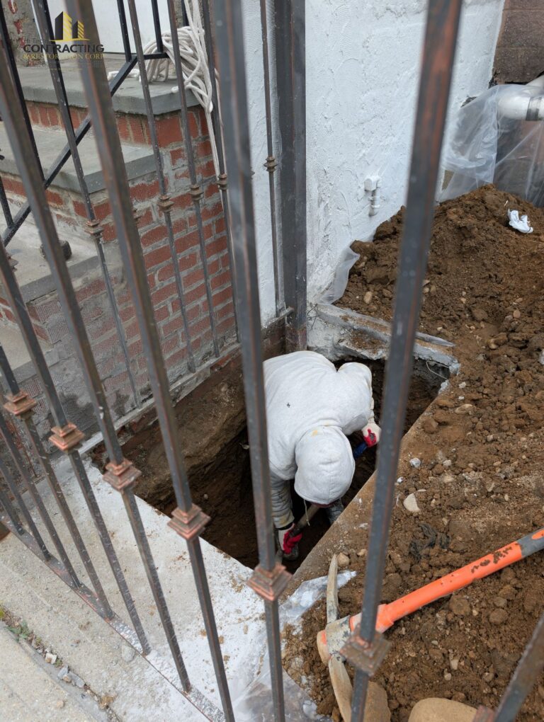 six feet deep waterproofing work 768x1020