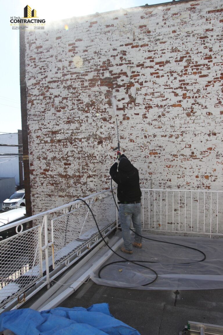 surface preparation through power washing for waterproofing 1 768x1152
