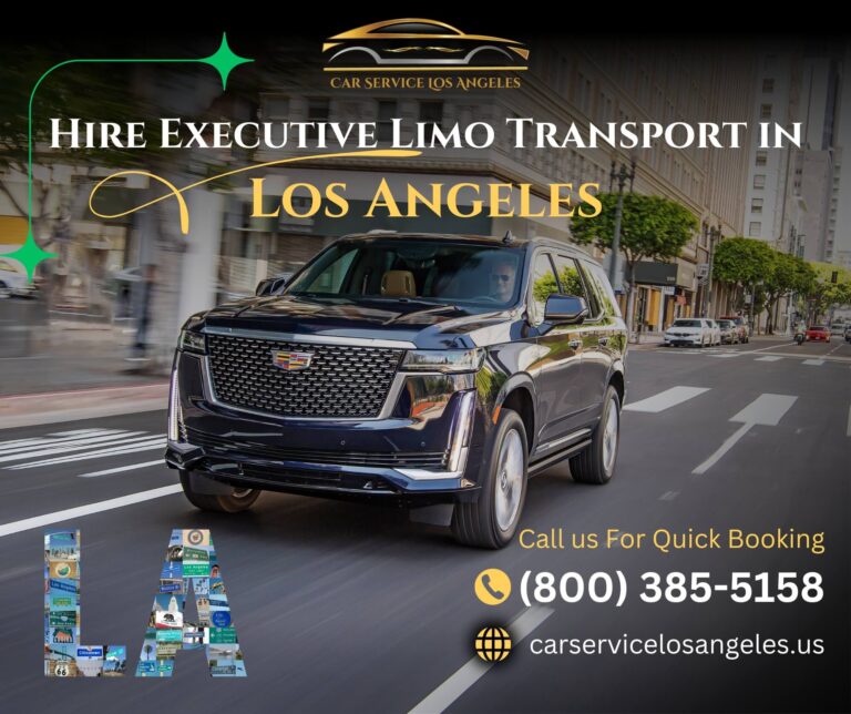 Hire Executive Limo Transport in Los Angeles 768x644