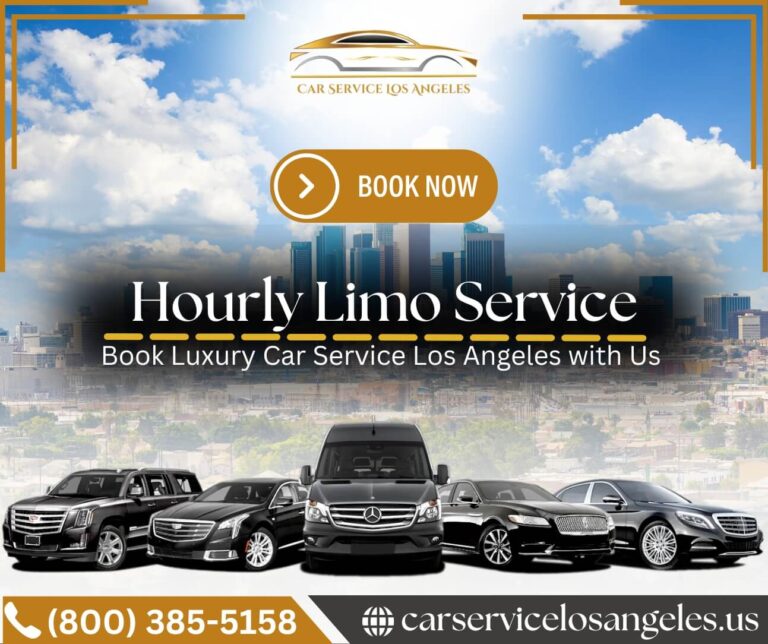 Hourly Limo Service book luxury car service los angeles 768x644