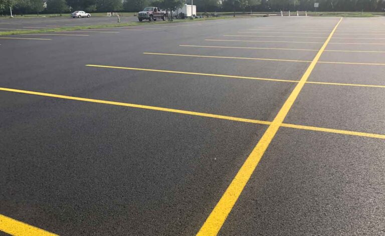 Student Parking Lot Design and Line Striping 768x472