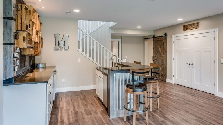 modern basement bar 768x432
