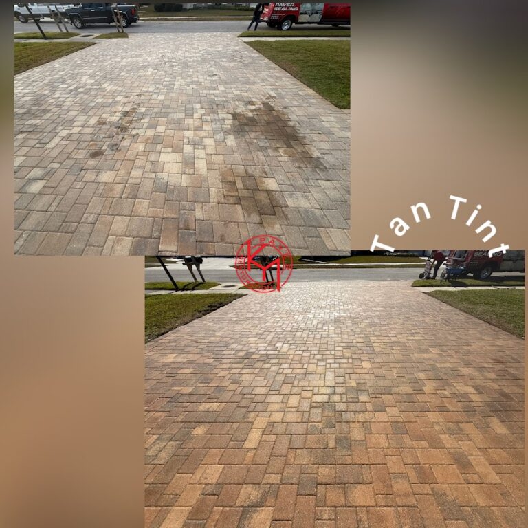 Took care of this oil stain went ahead and Tinted with Tan and Border Repair 768x768